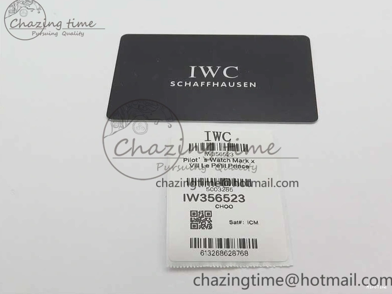 MIROTIME 0203 MoistureWicking Portofino Automatic RG IW356522 FKF 1:1 Best Edition Blue Dial on Black Croco Strap A 7109